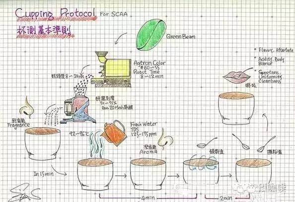 咖啡技术鉴别：如何辨别好咖啡-Cupping 杯测的操作介绍