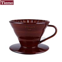 Tiamo品牌咖啡冲煮器具：TIAMO品牌咖啡器具 陶瓷长柄冲杯滤器