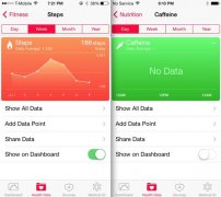 iOS8 beta3为健康应用加入咖啡因跟踪功能