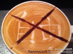 SammyLin的咖啡拉花艺术：「致 光&#8226;诚」