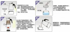 咖啡常识 图解摩卡壶冲煮咖啡的过程