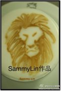 SammyLin意式咖啡拉花的定义  「圈围法」定义