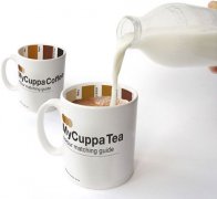 创意咖啡杯推荐 MyCuppa Tea/Coffee 色卡茶/咖啡杯