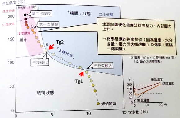 专业咖啡烘焙 | 田口护也会出错？玻璃转换温度与咖啡的苦涩